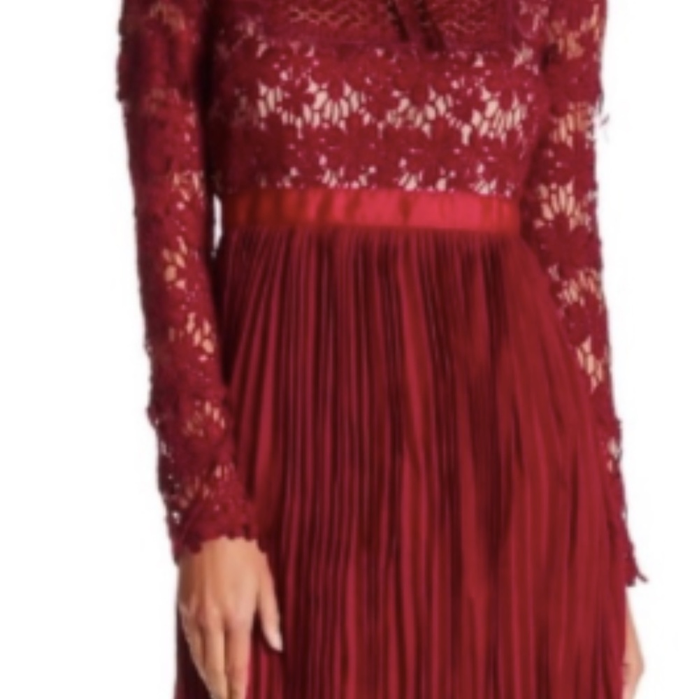 Burgundy dress NWT